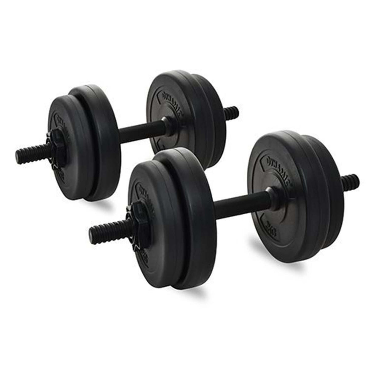 DYNAMIC 15 KG VINYL DUMBBELL SET