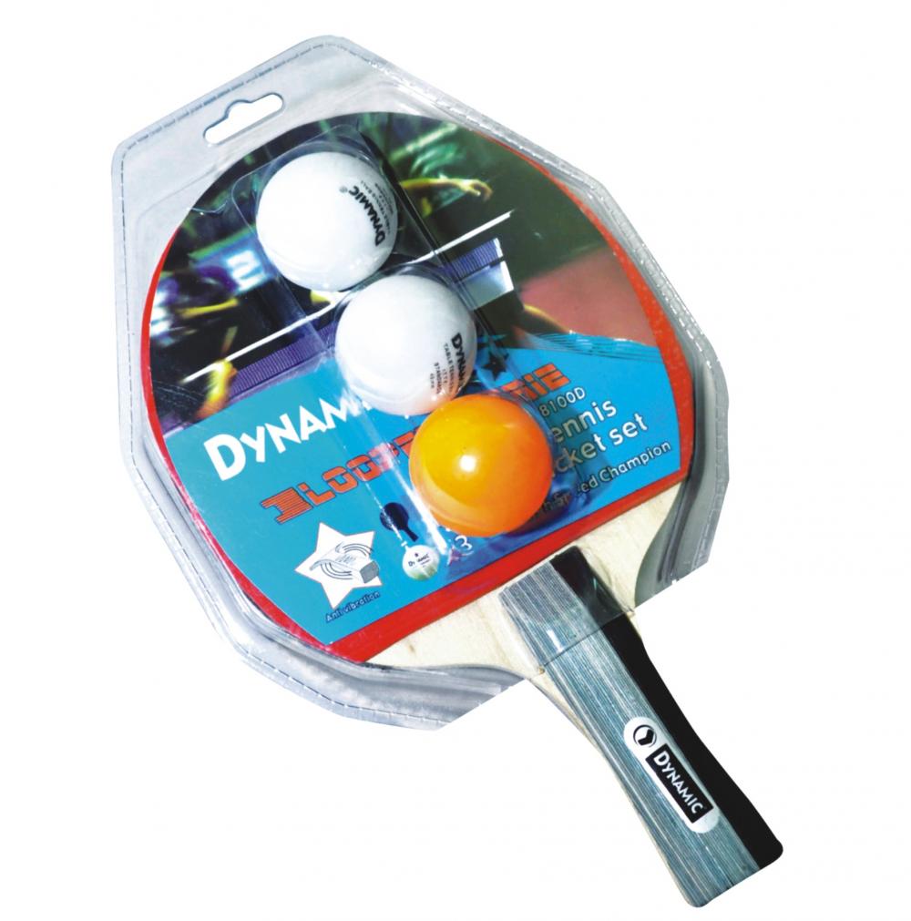 DYNAMIC 8100D 1 RAKET 3 MASA TENİSİ TOPU SETİ