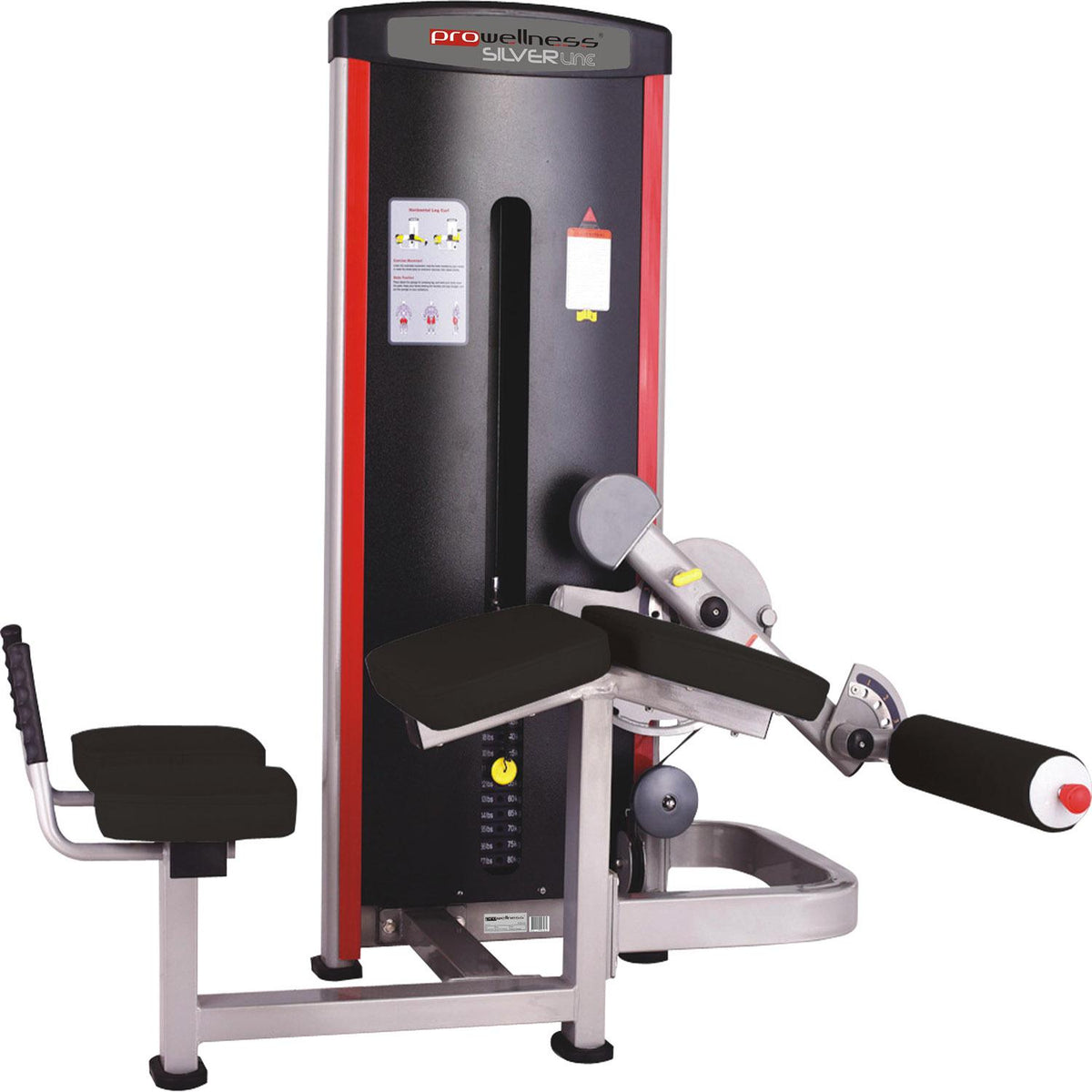 PROWELLNESS SILVER LINE HORIZONTAL LEG CURL ARKA BACAK MAKİNESİ