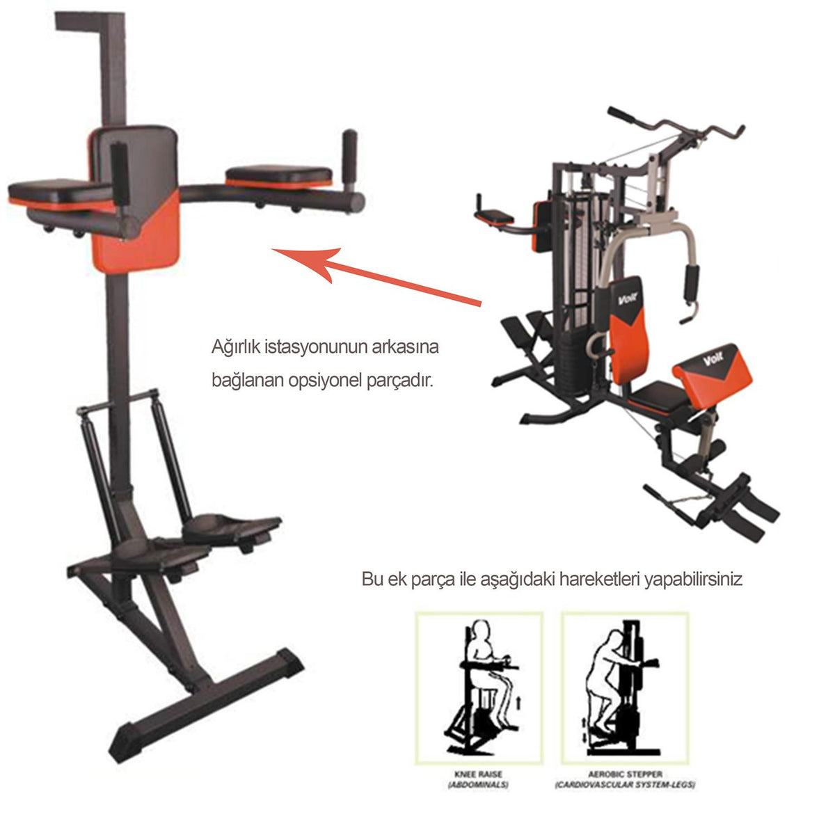 VOIT VT 1200-N TEKLİ AĞIRLIK İSTASYONU AKSESUARI