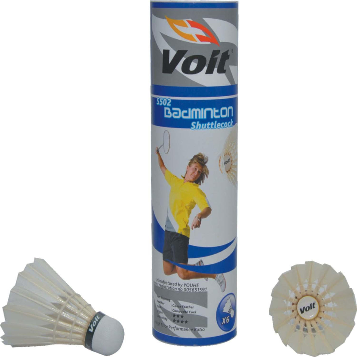 VOIT S502 TRAINING BADMINTON TOPU