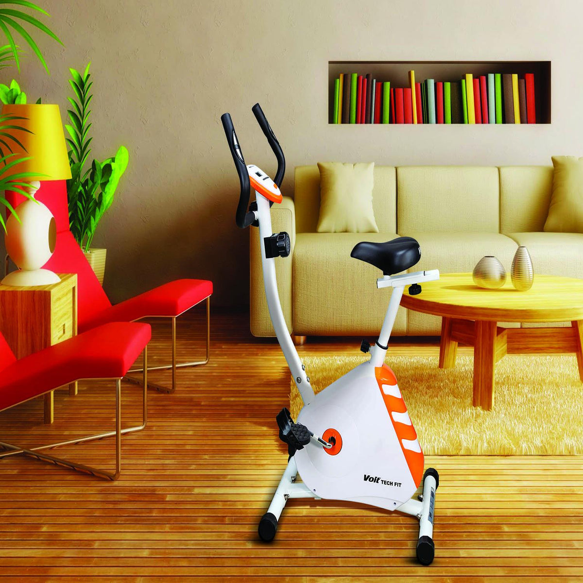 VOIT TECH FIT DİKEY KONDİSYON BİSİKLETİ TURUNCU
