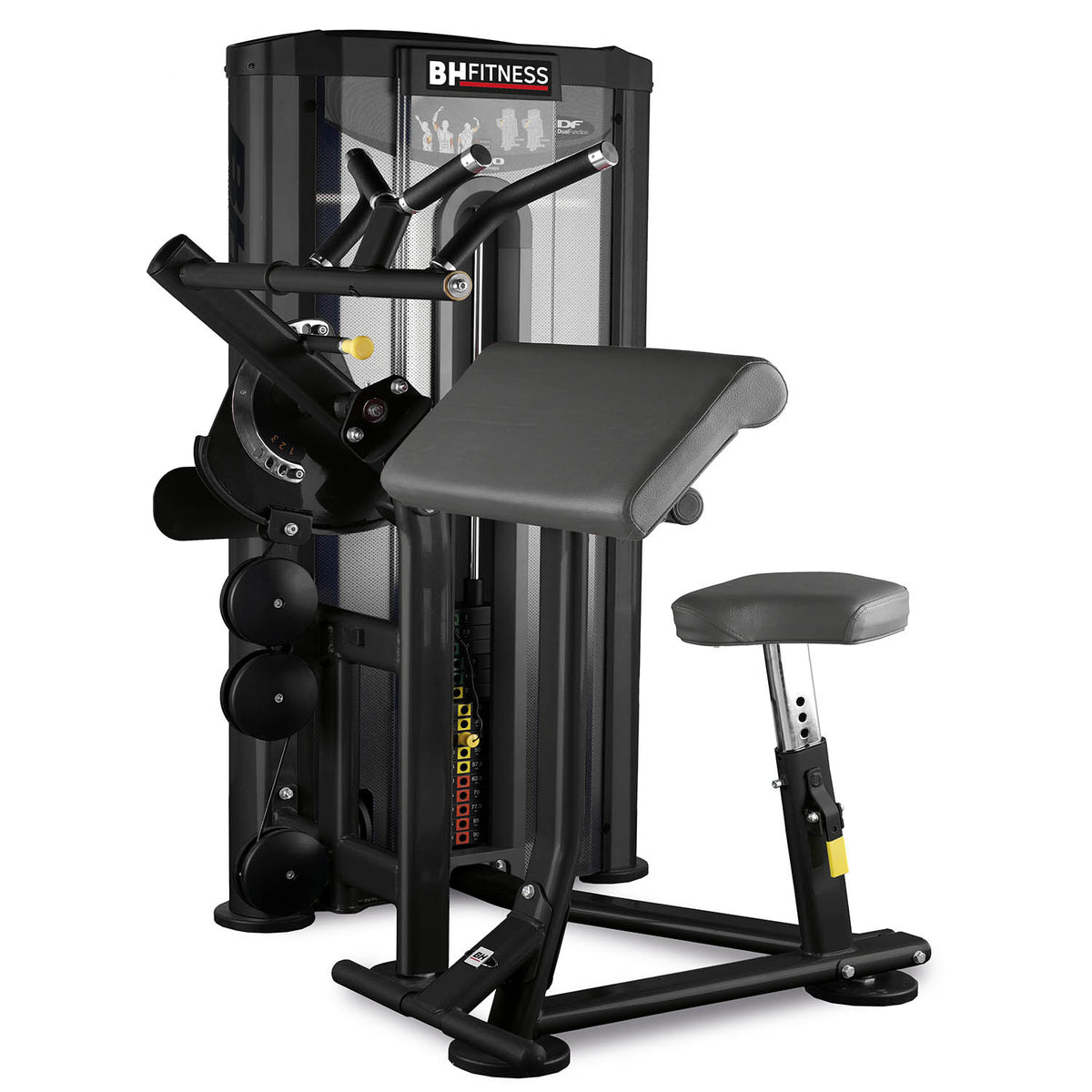 BH FITNESS TR SERİSİ BICEPS TRICEPS DUAL ÖN ARKA KOL MAKİNESİ
